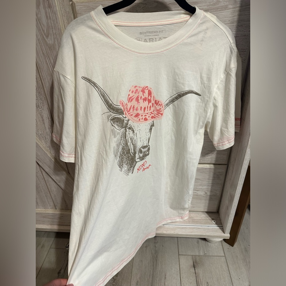 Ariat longhorn shirt